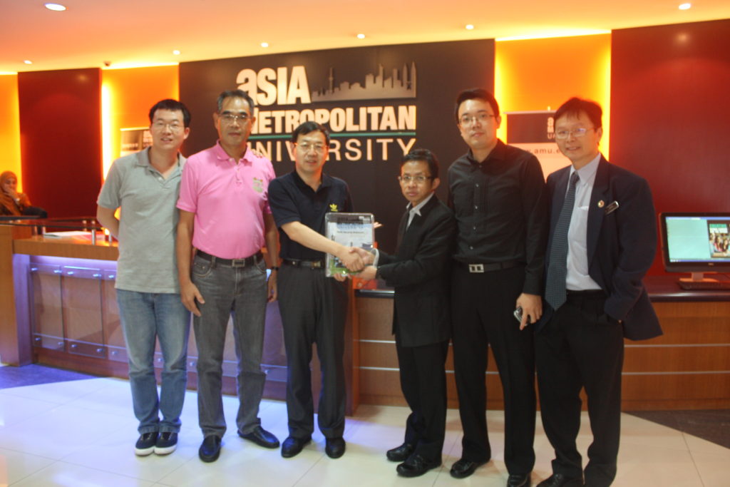 西安科技大学高新学院访问亚洲城市大学